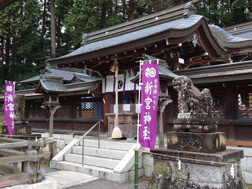 神社の綿のぼり